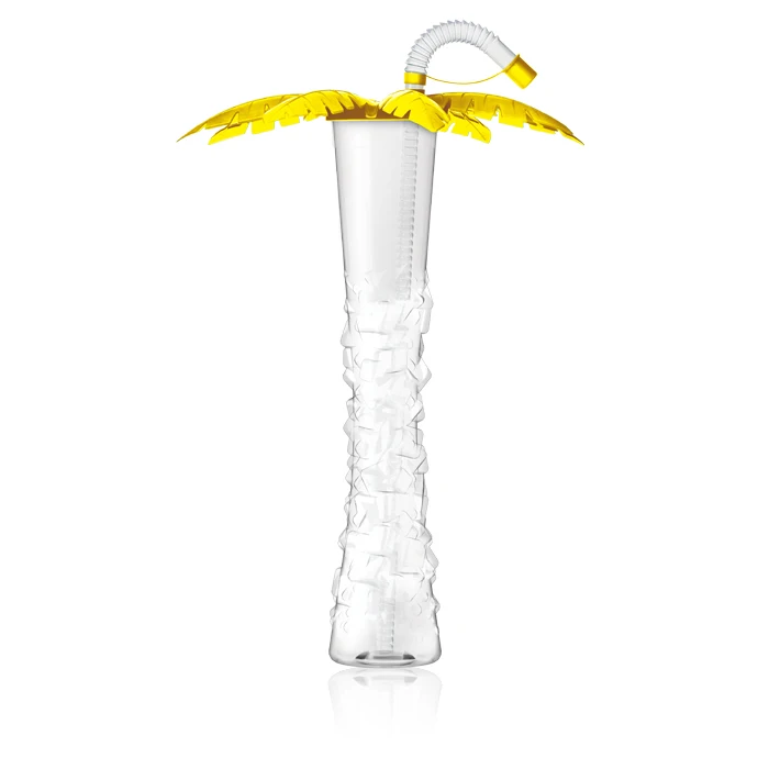 
Palm cup Novelty slush cup 17 oz./500 ml yard cup - Palm Tree - PET 