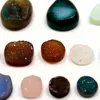 Fine Sugar Agate Multi-Color All Shapes , Co-lours Loose Gemstones For Jewelry Making