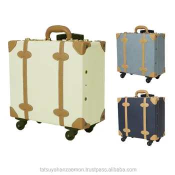 vintage carry on luggage