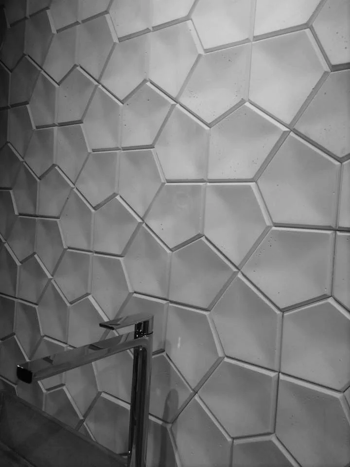 
Architectural concrete tile 