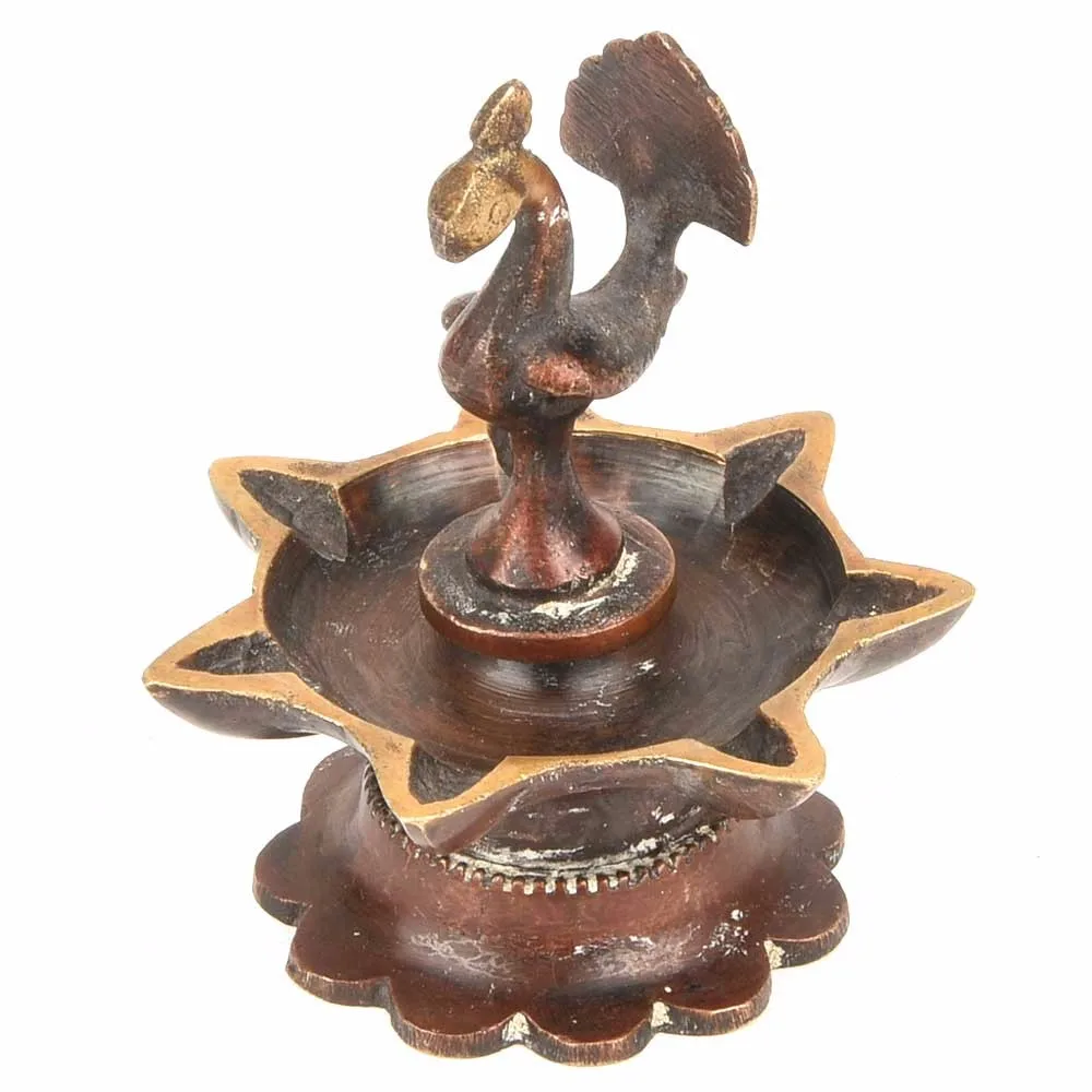 Indian Hanging Brass Oil Lamp Antique Brass Oil Lamp India Worship Lamp