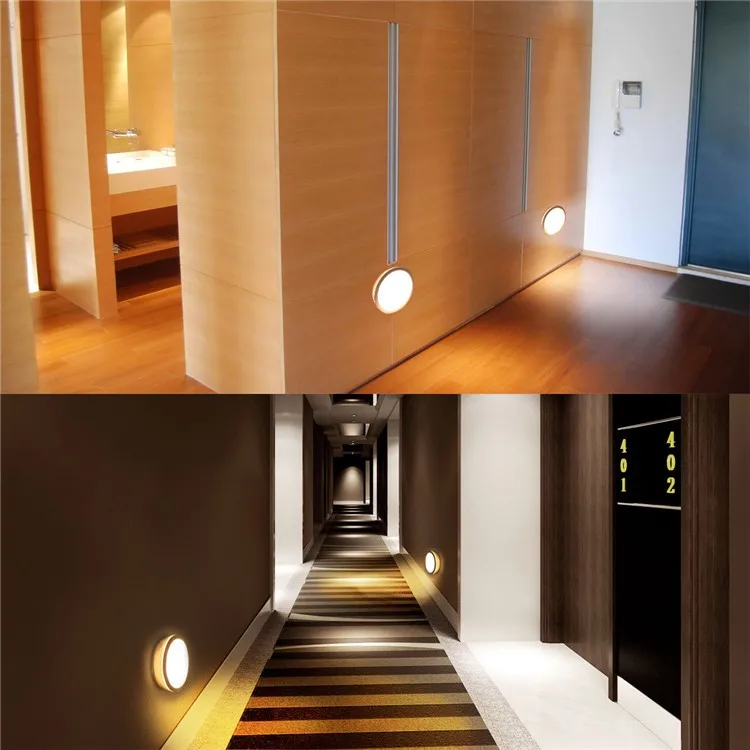 Rechargeable Stickon Anywhere Portable 6 Led Wireless Indoor Motion Sensor Led Stairs