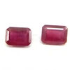Octagon Cut 5x7mm Color Added Glass Filled Ruby 1.30Cts Synthetic Lab Created Gemstone for Jewellery IG4535