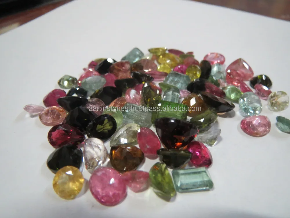 Tourmaline Loose Faceted Gemstones Buy Tourmaline Loose Faceted
