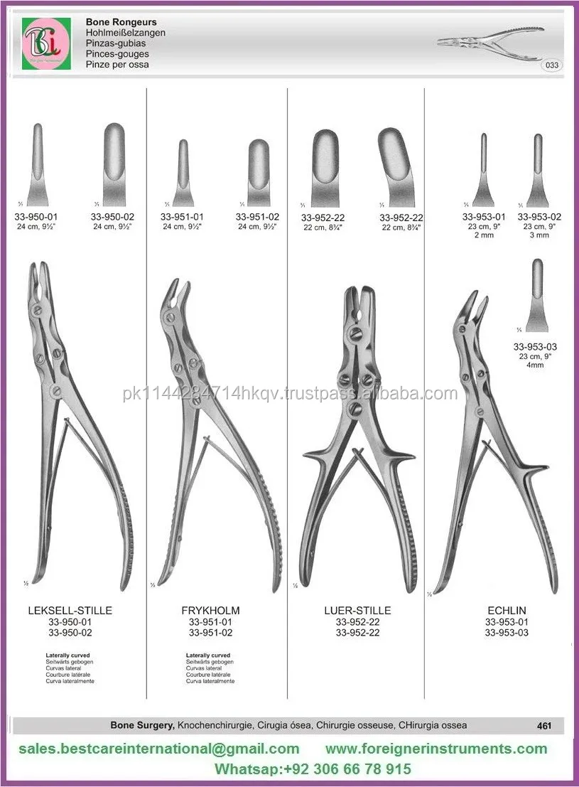 Surgical Luer Bone Rongeur Orthopedic Bone Rongeurs Buy Beyer Bone