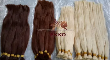 Wholesale Price Blonde Hair Straight Braiding Bundles 4pcs Lot 613
