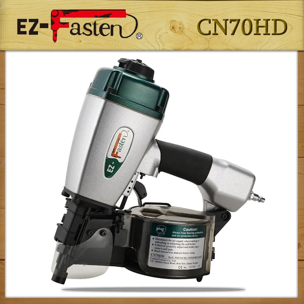 Shooting Nail For Decking Pneumatic Nail Gun Coil Air Nailer Cn70hd