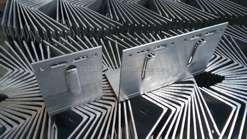 
Aluminium L brackets 