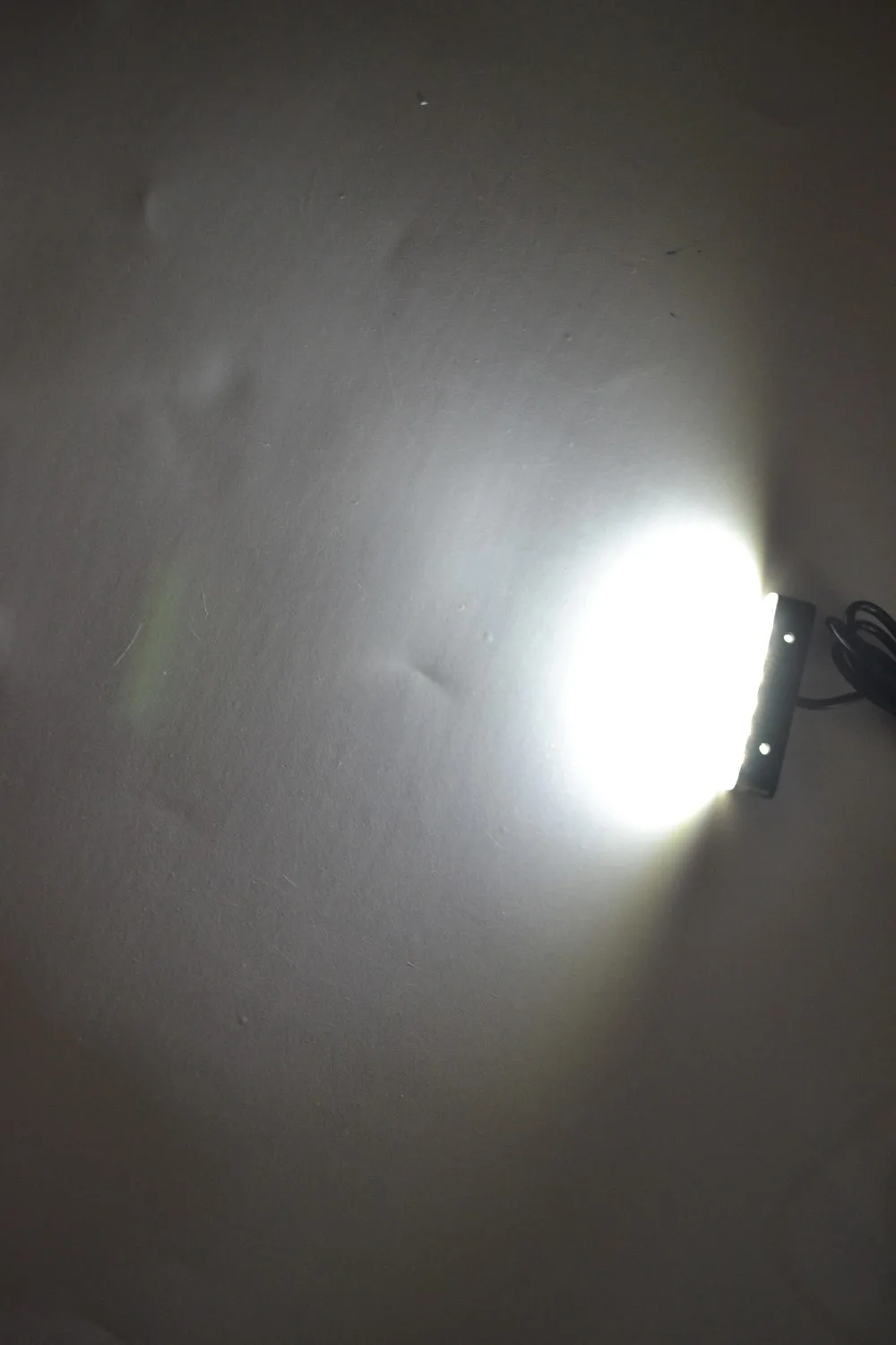 White 6led motorcycle led trailer tail lights 3528 led license plate tail light