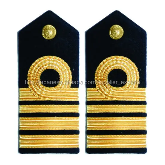 4 Stripe Anchor Shoulder Boards And Epaulets - Buy Anchor Shoulder ...