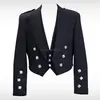 Black Prince Charlie Scottish Kilt Jacket