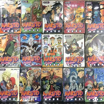 Jepang Naruto Kedua Tangan Pencetakan Buku Komik Kertas 