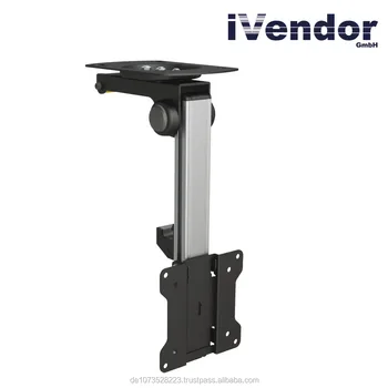 Folding Lcd Tv Ceiling Mount Bracket Folding Lcd Adjustable Ceiling Mount For 13 27 Screens Buy Folding Lcd Adjustable Ceiling Mount For