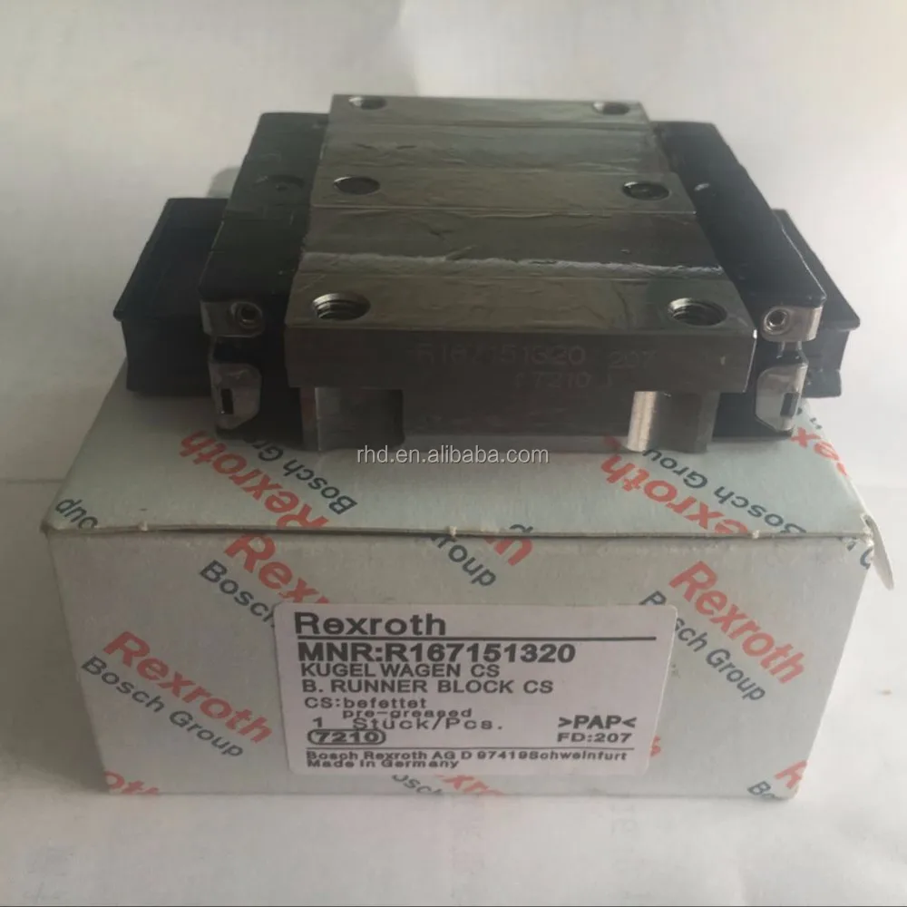 Original Rexroth Ball Runner Blocks R167151320 Buy Ball Runner Blocks