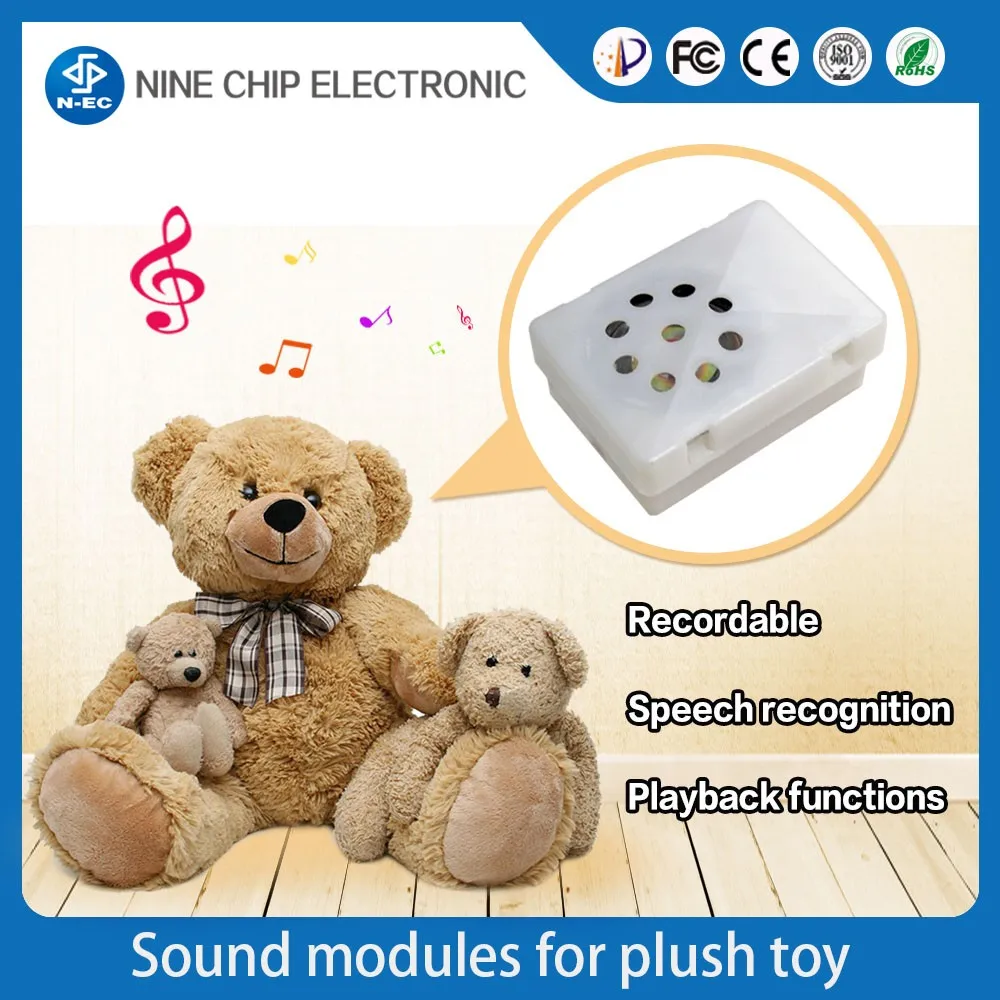 Motion Activated Sound Module Music Box Programmable Voice Recorder For