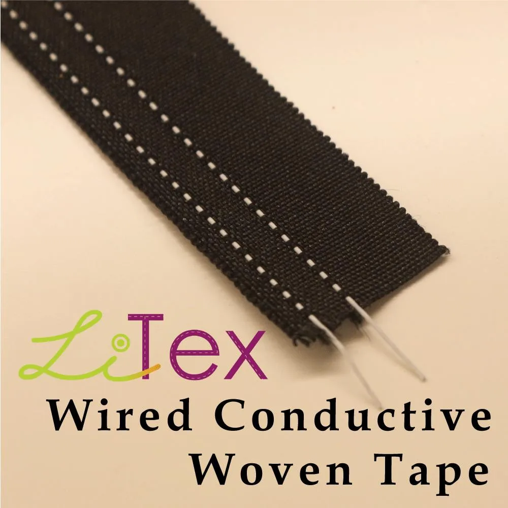 wired woven fabric tape for wearable product