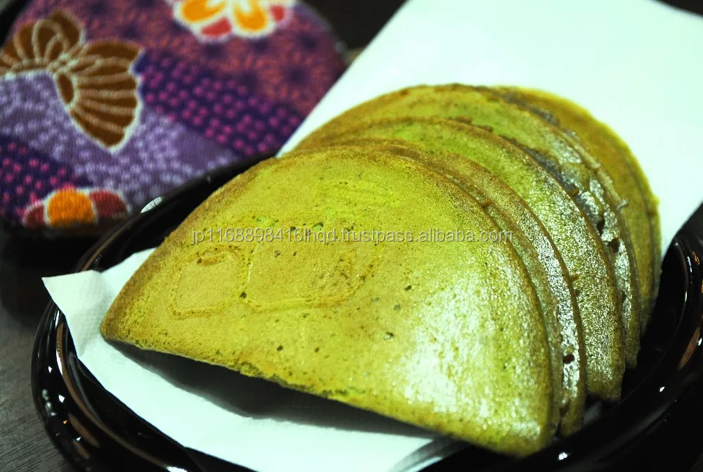 
Rich gourmet Japanese sweet best green tea MATCHA GREEN TEA SENBEI for birthday 