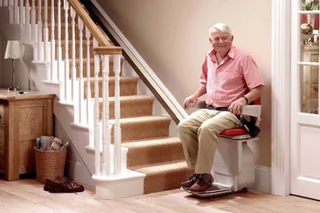 Straight Stair Lift Chairs Platforms