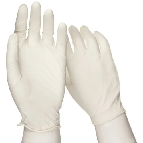 powdered nitrile gloves