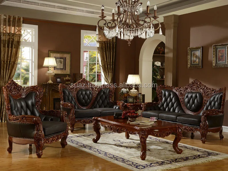 Drawing Room Wooden Sofa Set Designs For Small Living Room With Price