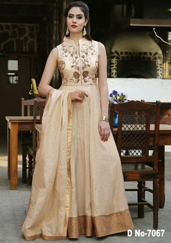 anarkali dress from saree