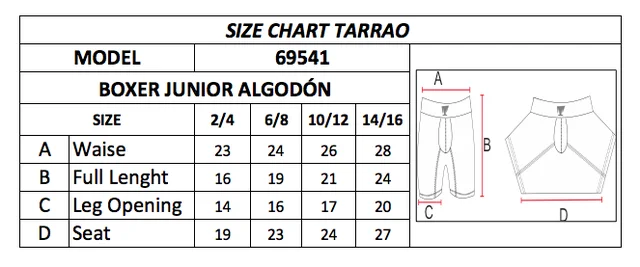 bongo jeans size chart