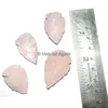 Agate Rose Quartz Arrowhead