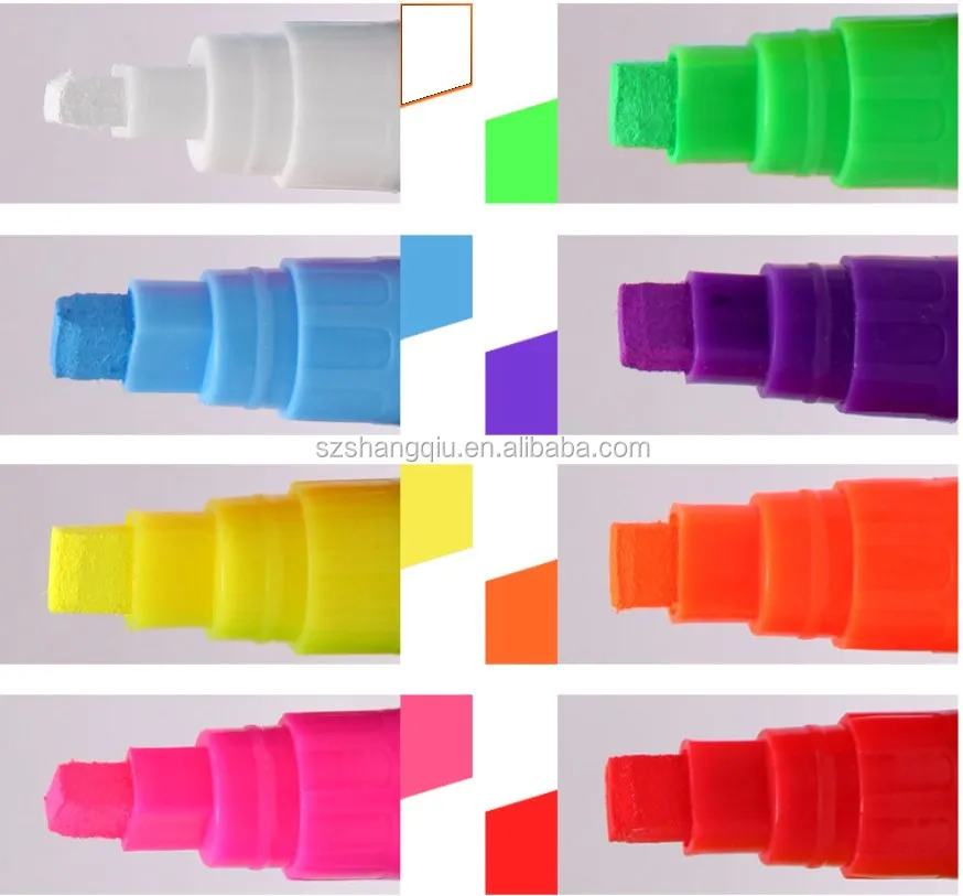 Window Markers For Glass 8 Neon Color(temporary Paint For Car Or Home