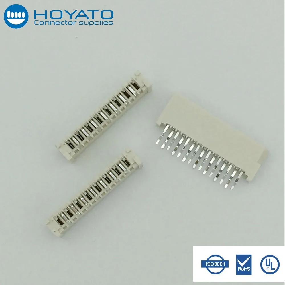 1.25mm Ffc/fpc Connector With Non-zif Top Entry Single Contact Type 3 4 ...