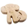 Store Indya Wooden Jigsaw Puzzle Dog Shaped Educational DIY Woodcraft Toy Brain Teaser Game for Toddler Kids