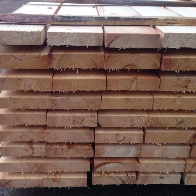 sawn timber kiln dried (coniferous) 1 x 6 x 6 m