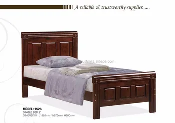 kids wooden single bed