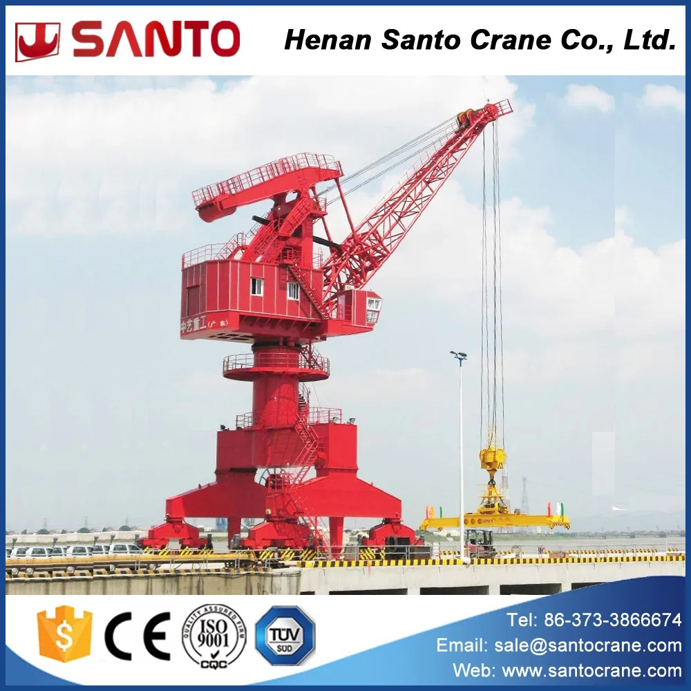 Port Loading Unloading Mobile Portal Crane On Sale