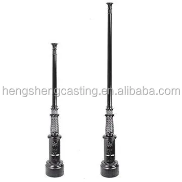 2016 Trade Assurance Spain Cast Iron Decorative Pole / Ornamental Pole Manufacturer