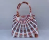 Indian handmade mandala print tote bag women hand shoulder carry shopping purse bags