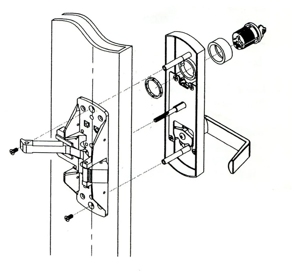Entrance Panic Exit Door Lock Push Bar Exterior Handles Buy Push Bar