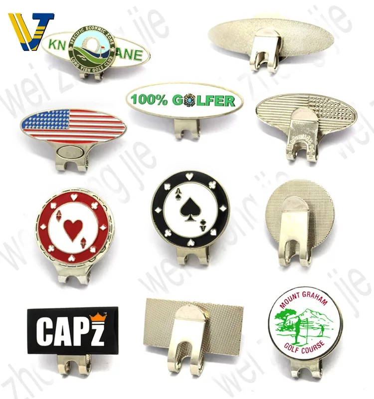 blank golf ball marker