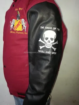 supreme red skeleton jacket