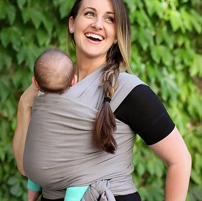 Easy Carrying Ring Sling Baby Carrier With Cotton Fabric Baby Sling