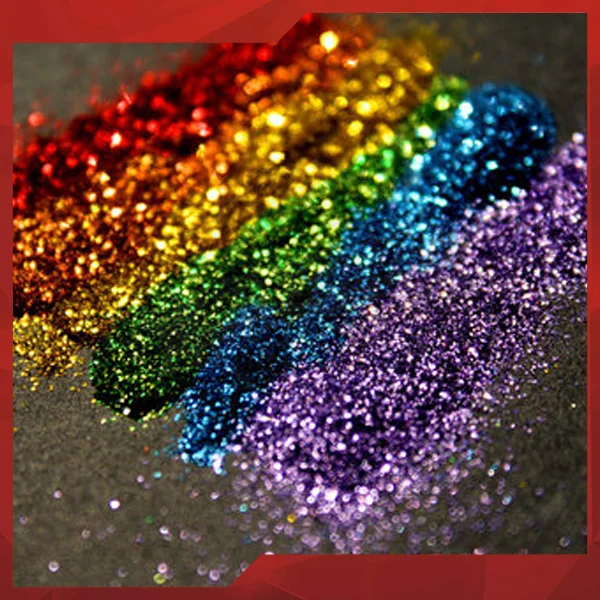 Neon Nail Glitter Nail Polish Glitter Powders Fine Metal Flakes - Buy Neon Nail Glitter,Neon