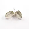 Crystal Quartz Earrings 925 Silver Jewelry