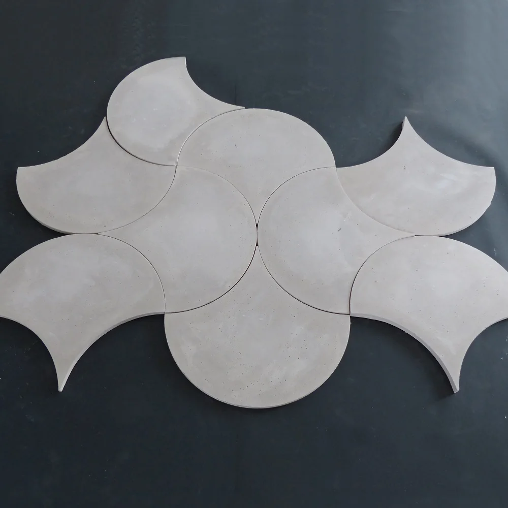
Architectural concrete tiles 