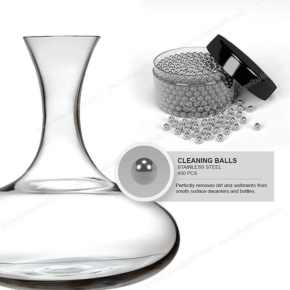 High Quality Decanter Cleaning Beads Ss304 3mm 4mm Reusable Stainless