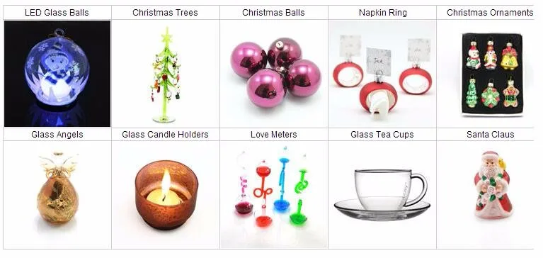 Wholesale Christmas tree hand paiting heat-shaped glass cakes