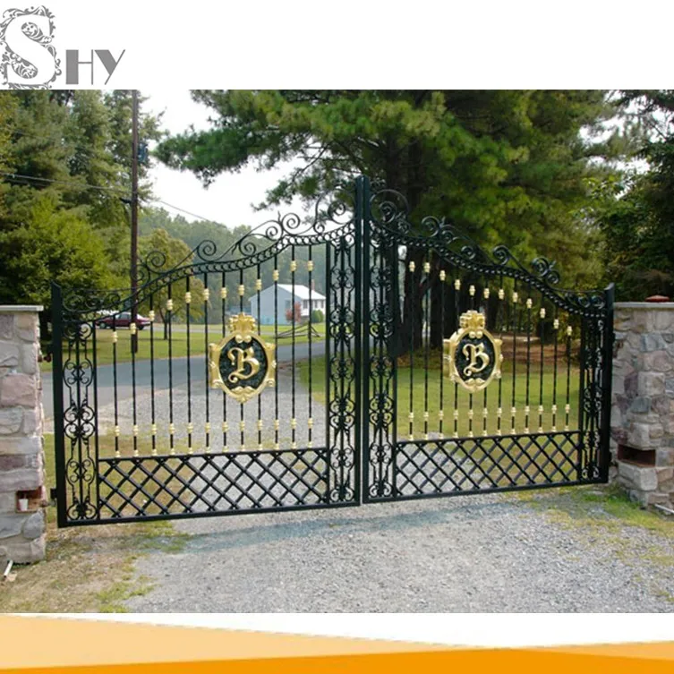 House Front Entry Door Wrought Iron Gate - Buy Wrought Iron Gate,Iron