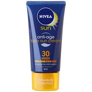 Nivea Sun Anti-age Face Sun Cream Spf30 Medium 50ml - Buy Nivea Sun ...