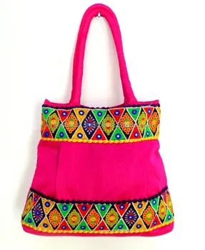 Pink Designer Ethnic Banjara Vintage Tribal Beaded Handbags Pink Designer Ethnic Banjara Vintage Tribal Beaded Handbags Whole Indian Traditional Bags Patch Work