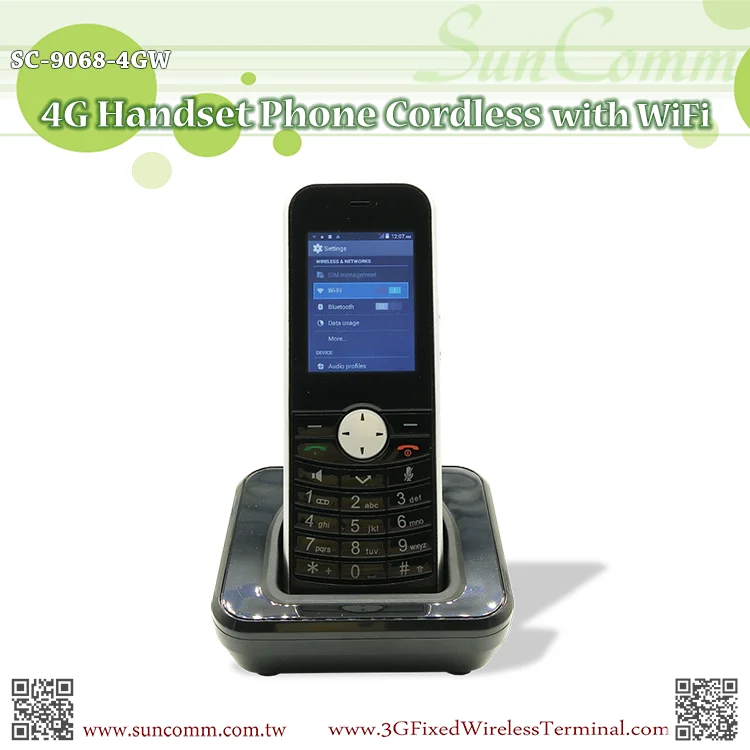 Telephone Wireless Handset Phone With 4g Lte Sim Card Sc9068gh4g