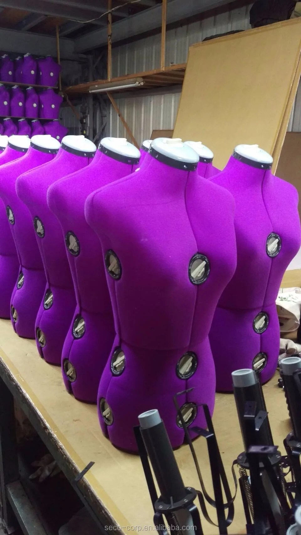 Mod151(m) Hot Sale Female Half Body Adjustable Tailoring Dress Form