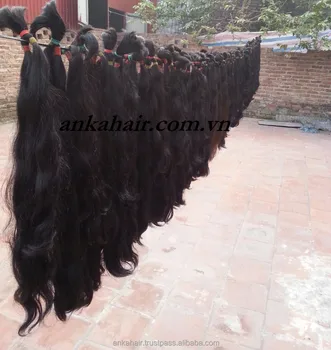 Hot Selling Vietnamses Kindy Curly Hair Braids Virgin 100 Human